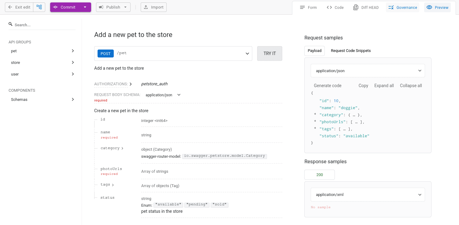 OpenAPI Preview
