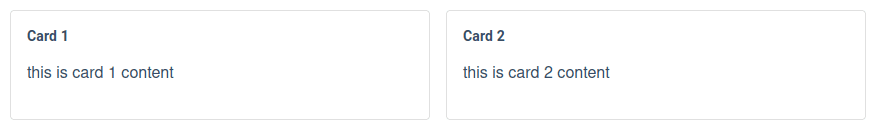 markdown Card