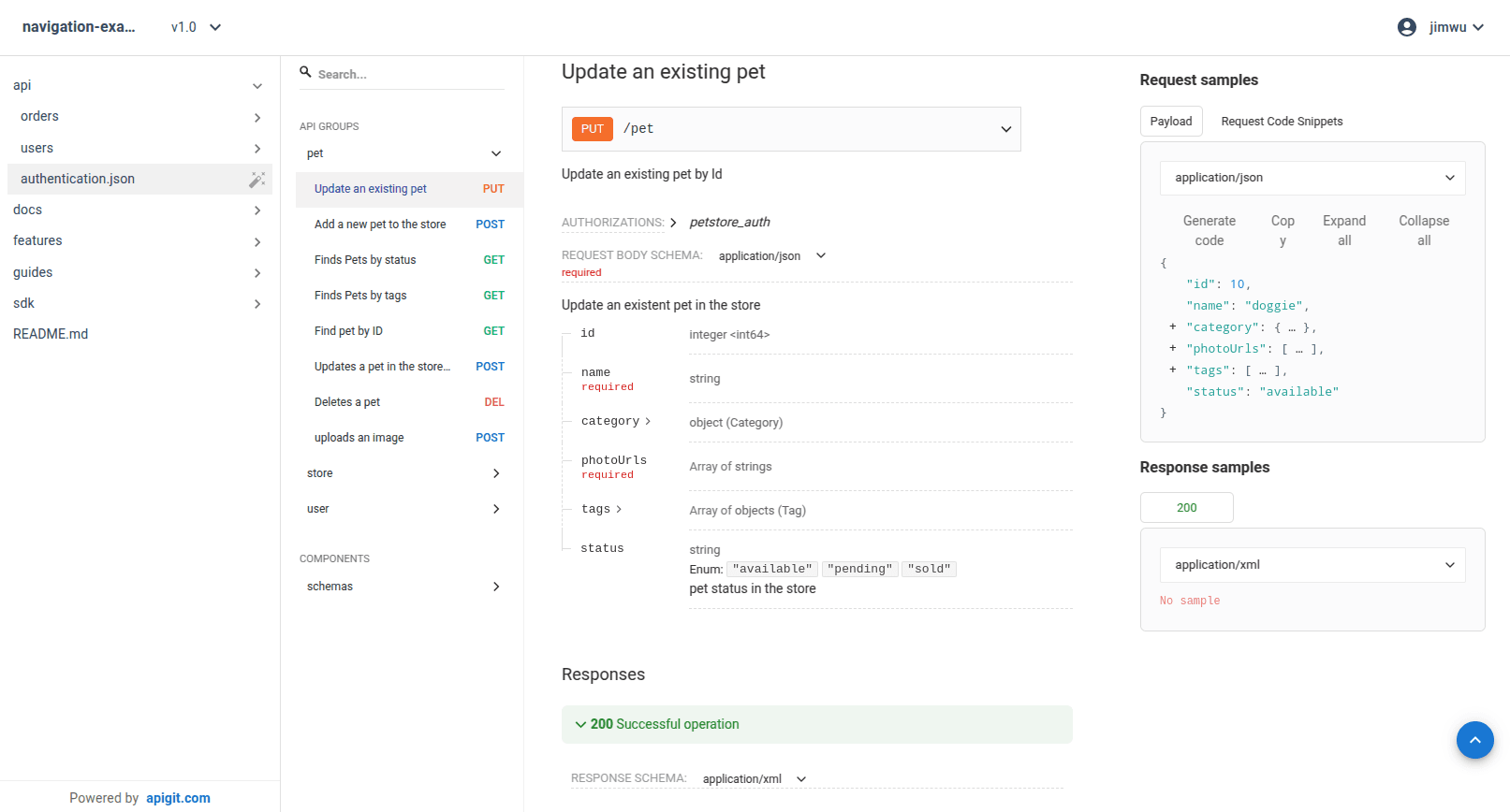 APIGIT MockServer powered by expressjs and node