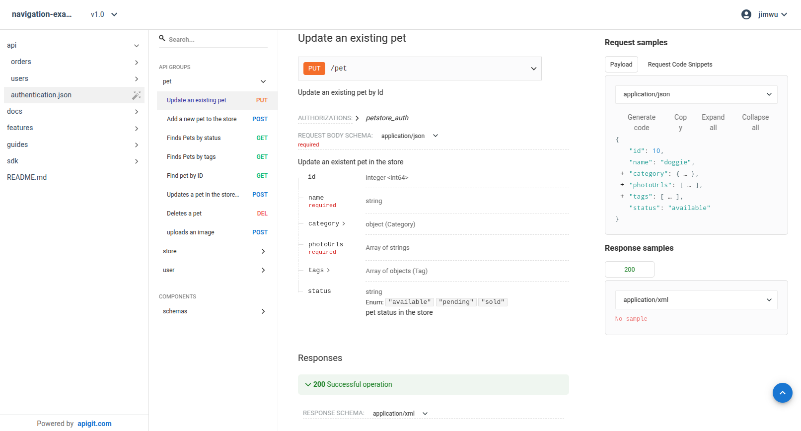 APIGIT MockServer powered by expressjs and node